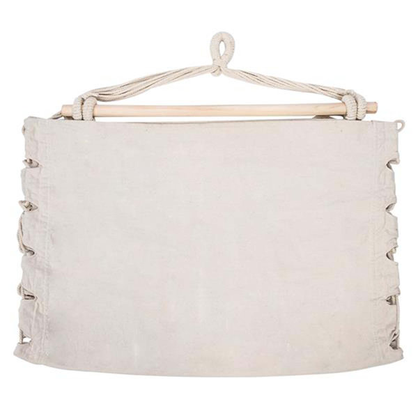 Arlmont & Co. Adrita Distinctive Cotton Canvas Hanging Rope Chair with